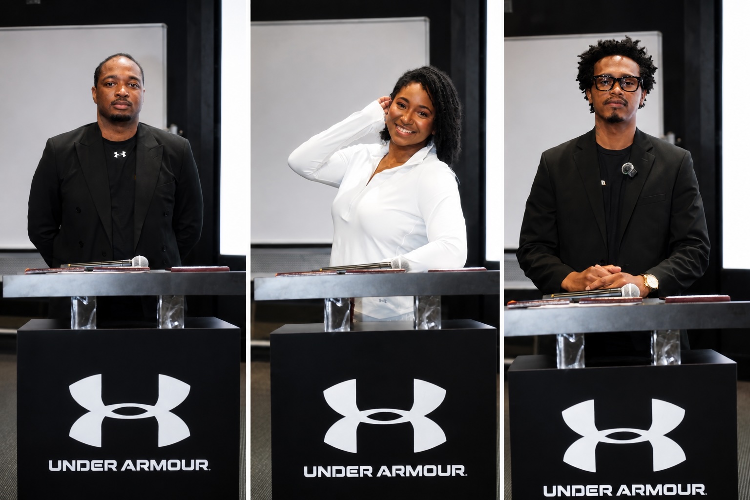 Alfred “Mr. Jobs” Ward, DeShawna “Miss CEO” Jones, and Donald “Mr. Flip” Wedlock, shown left to right